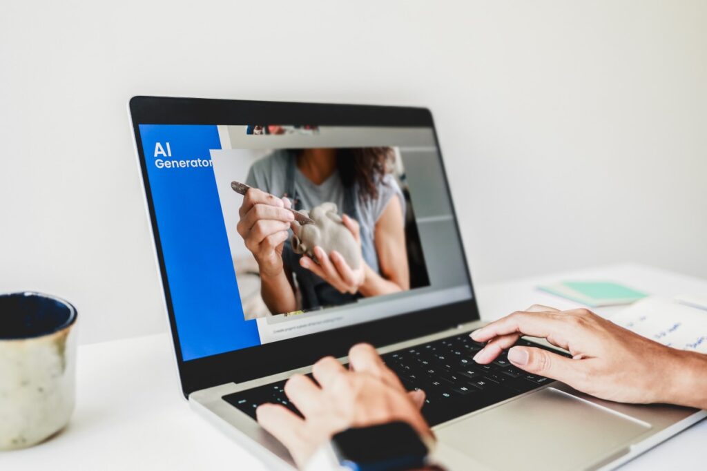 Image Of AI Generating Videos