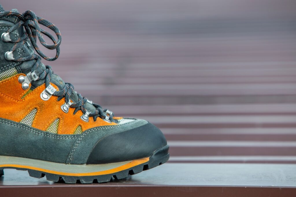 Image of reflective riding shoes for night ride