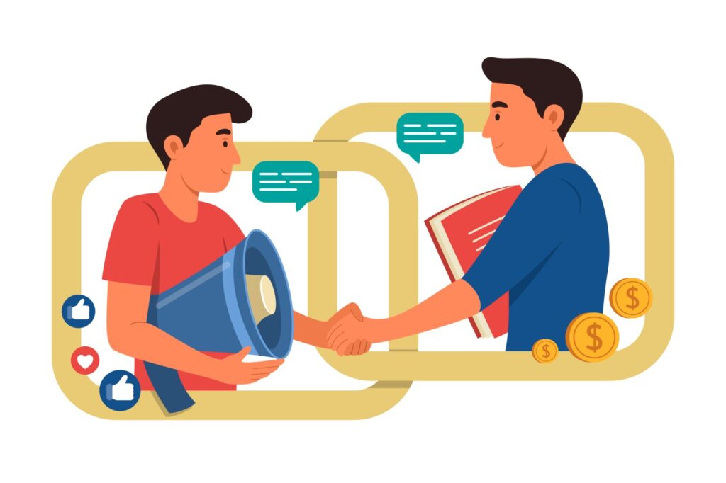 Image Of a company getting connected with people