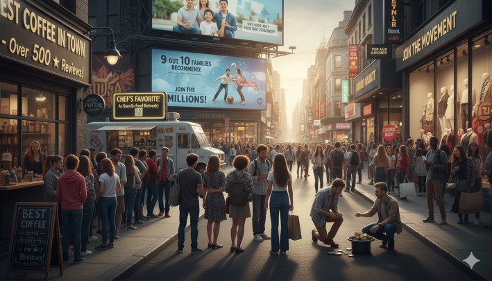 Social Proofing Example