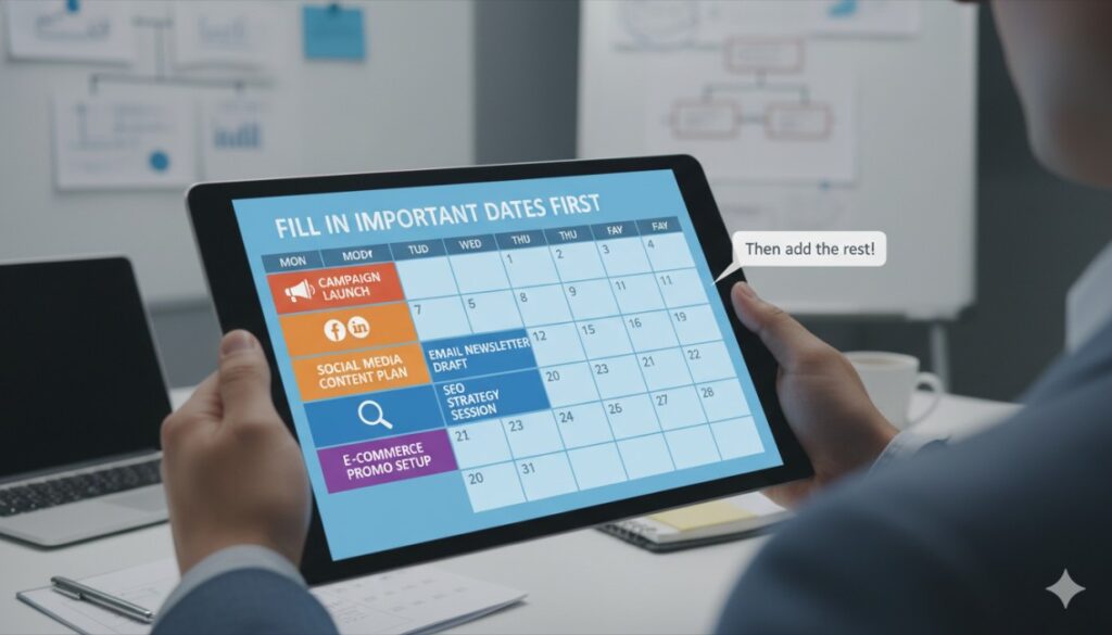 Filling Important Date