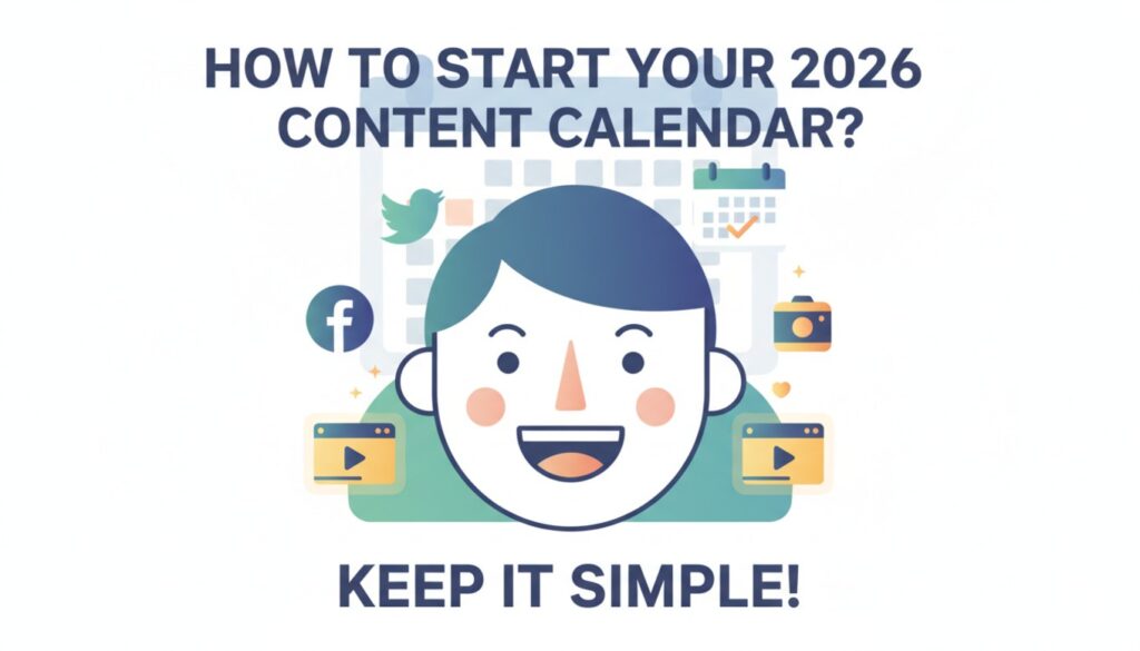 Starting Content Calender On 2026